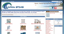 Desktop Screenshot of oceanstyles.com